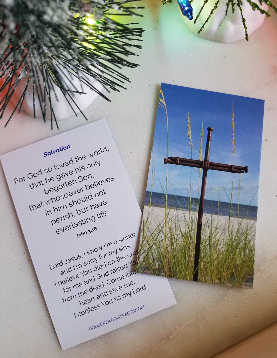 GodsTracts's tweet photo. Spread the love of Jesus with our #Salvation Prayer Business Cards!  John 3:16: These business card-sized tracts are perfect for evangelism, missions, or sharing hope. Only $2.99 for 25—proceeds fund FREE tracts in 13+ countries!  Join our mission at https://t.co/3xqrDjPrNw https://t.co/9EHRDXBqvN