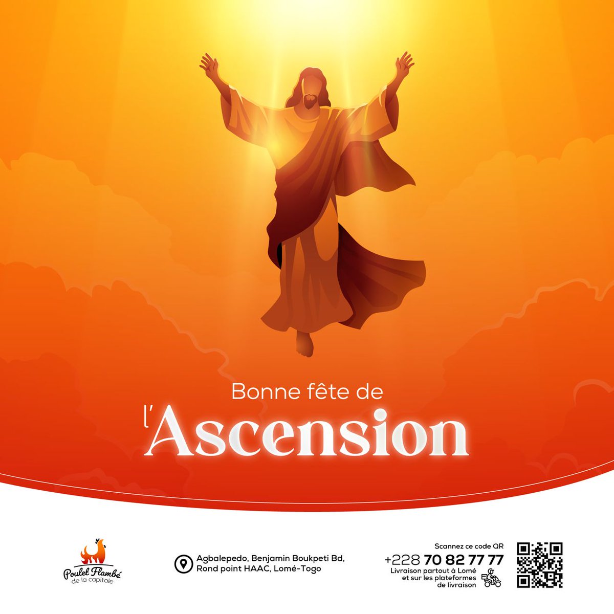 Aujourd’hui, on célèbre l’élévation de l’âme et de l’esprit. Bonne Ascension à tous🤍🙏🏽

#ascension #jesus #pouletflambé #spirituality