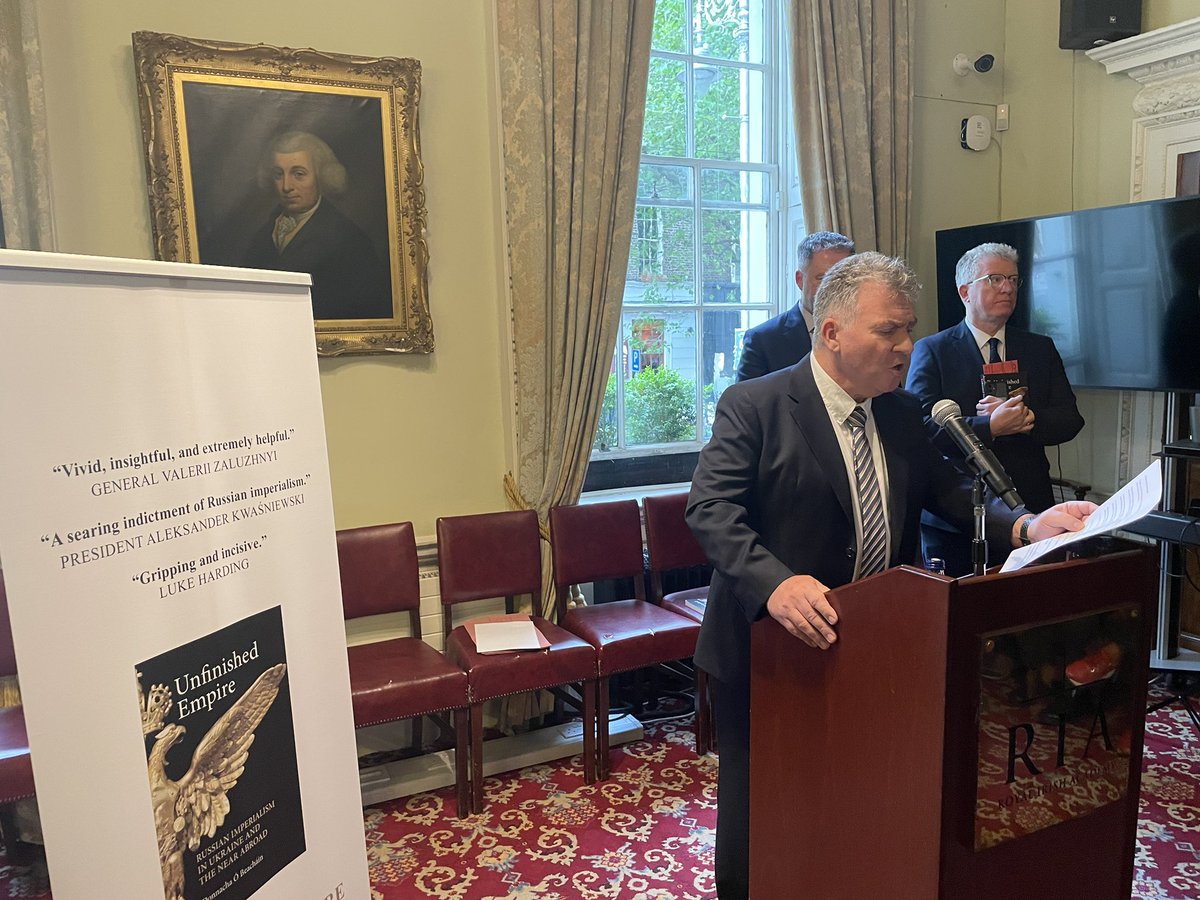 John O’Brennan (@johnobrennan2) on Twitter photo Terrific launch last evening in Dublin of Prof Donnacha O Beachain’s new book on Russian imperialism, Unfinished Empire. <a href="/DonnachaDCU/">Donnacha Ó Beacháin</a> Terrific launch last evening in Dublin of Prof Donnacha O Beachain’s new book on Russian imperialism, Unfinished Empire. <a href="/DonnachaDCU/">Donnacha Ó Beacháin</a>