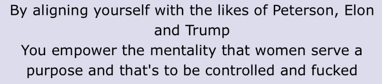 janeclarejones's tweet image. It is true that some women fighting trans ideology have aligned themselves with Trump and the patriarchal right.

But the only alignment between the original gender critical feminist position and the right is that we think women are female.

And feminist women don't think that…