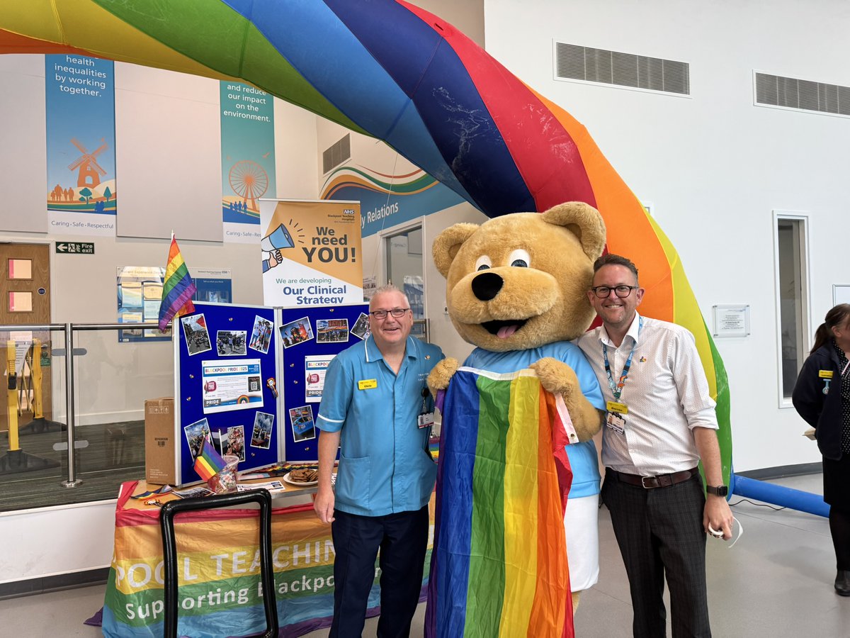 Blue Skies Hospitals Fund (@blueskiesfund) on Twitter photo Our Bobby Bear had a wonderful day with <a href="/BlackpoolHosp/">NHS Blackpool Teaching Hospitals ๐๐</a> staff yesterday celebrating Pride! Make sure you keep an eye out at Blackpool Pride for the NHS float! ๐ณ๏ธโ๐ Our Bobby Bear had a wonderful day with <a href="/BlackpoolHosp/">NHS Blackpool Teaching Hospitals ๐๐</a> staff yesterday celebrating Pride! Make sure you keep an eye out at Blackpool Pride for the NHS float! ๐ณ๏ธโ๐
