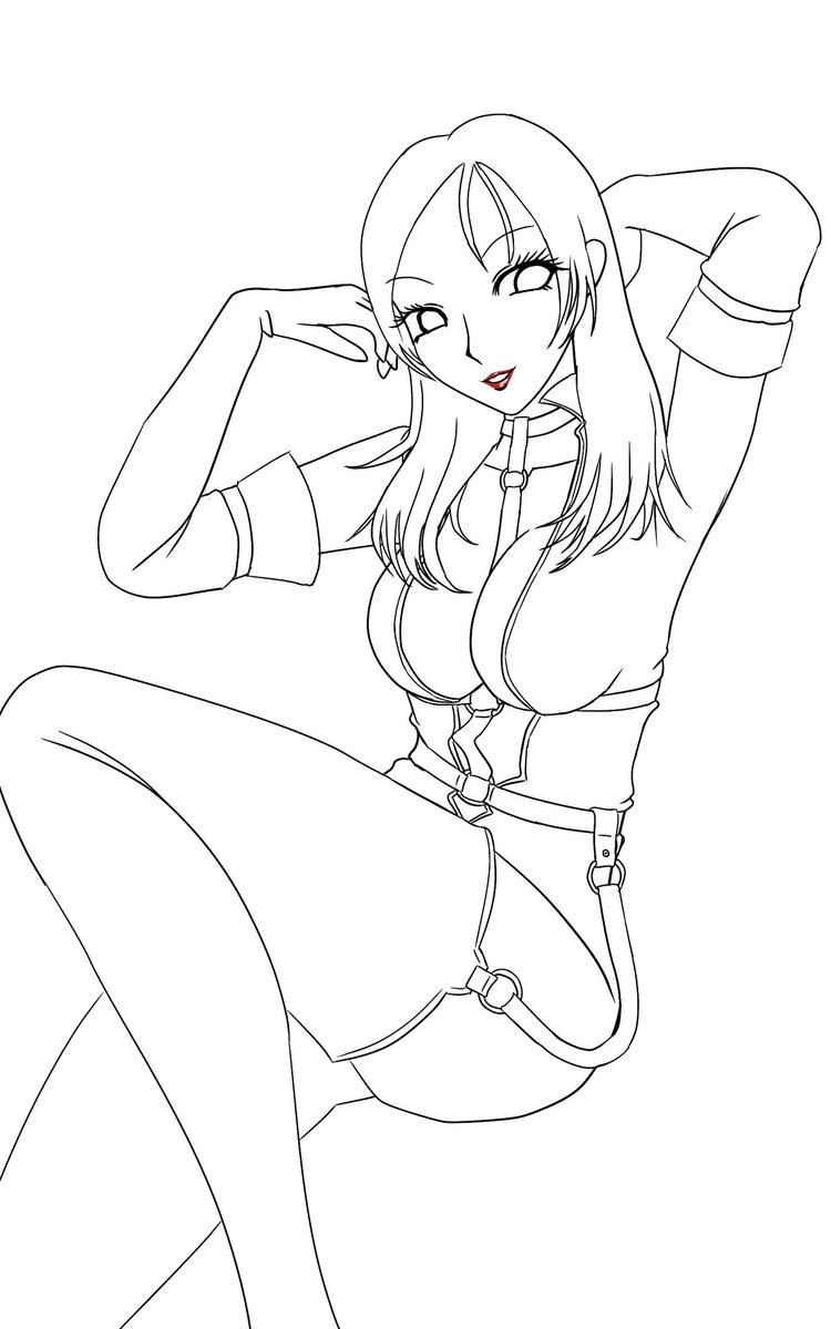 私は今絵を描いている