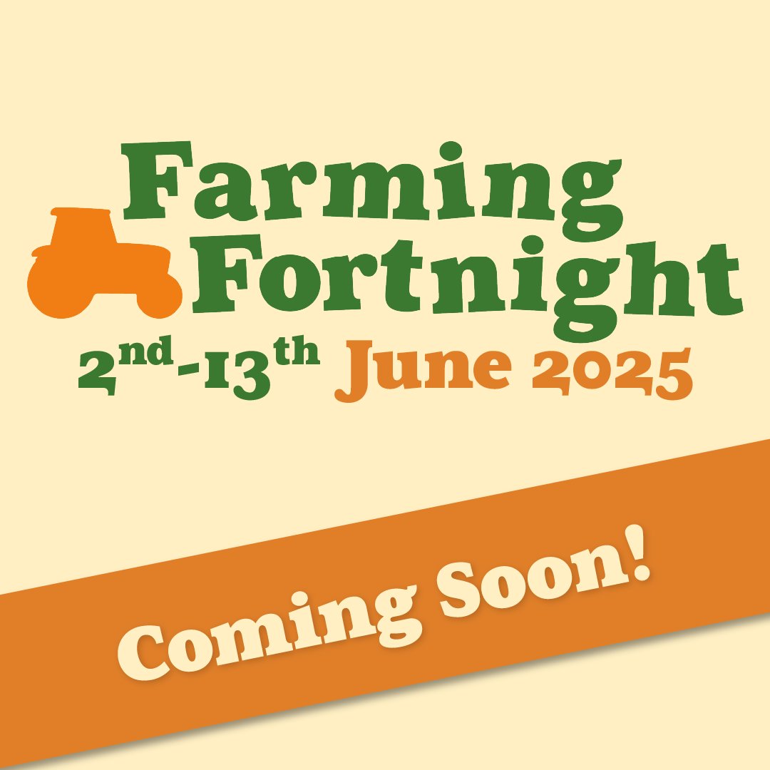 Get ready for two weeks of farm-fuelled fun, learning &amp; discovery!🥕

#FarmingFortnight 2-13 June is the perfect opportunity to dive into the world of farming &amp; connect young people with food production.🚜🐄
countrysideclassroom.org.uk/farming-fortni…
