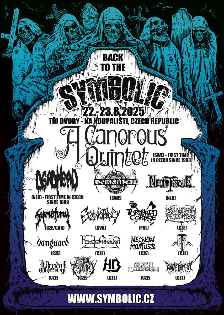 SymbolicFest's tweet photo. Back to the Symbolic 2025! 🤘 Tickets &amp; info @ https://t.co/tfPOD0RdpE https://t.co/QBQ2WJI3zT