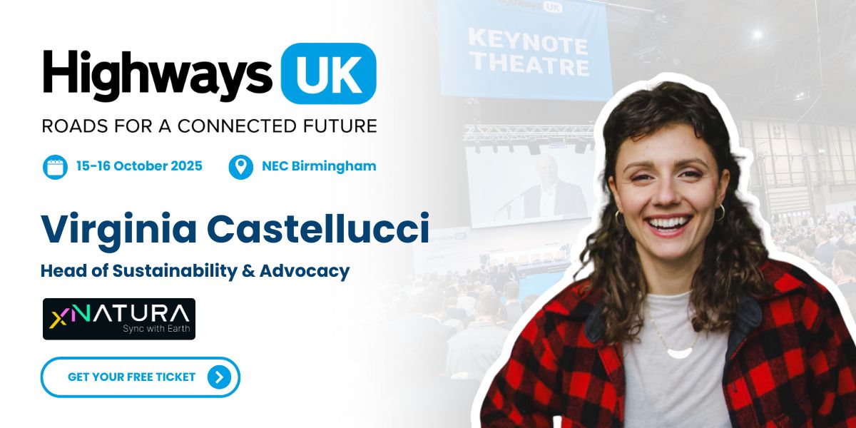 🎤 We're thrilled to welcome Virginia Castellucci, Head of Sustainability &amp; Advocacy at XNatura to #highwaysuk 2025.

📢 Interested in speaking? Enquire today - buff.ly/GCD4PAH

🎟️ Register for free - buff.ly/KLNiEqo