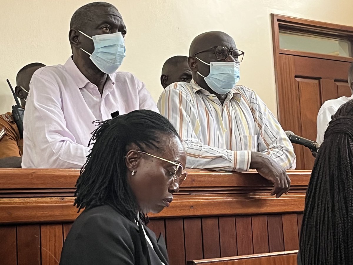 Snr. Counsel leads defense team &amp; have prayed for mandatory bail for her clients Dr. Kizza Besigye &amp; Obeid Lutale @ Nakawa Court in Kampala
