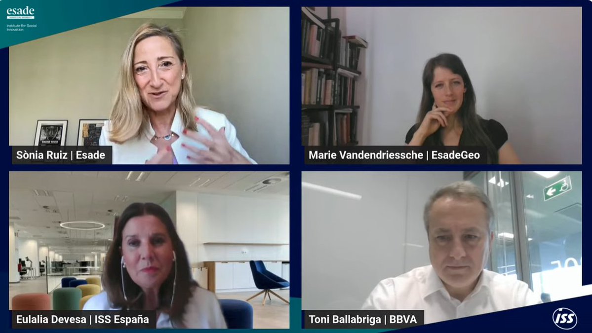 ESADEisocial (@esadeisocial) on Twitter photo 📡 ¡En directo! Exploramos cómo la geopolítica y los cambios normativos están transformando la #sostenibilidad y el #workplace, con voces de <a href="/EsadeGeo/">EsadeGeo</a>, <a href="/BBVA_espana/">BBVA en España</a>, <a href="/ISS_ES/">ISS Facility Services España</a> y <a href="/Esade/">Esade</a>.
🔴 Sigue el evento ahora en
👉 esade.me/3EZJXQv 📡 ¡En directo! Exploramos cómo la geopolítica y los cambios normativos están transformando la #sostenibilidad y el #workplace, con voces de <a href="/EsadeGeo/">EsadeGeo</a>, <a href="/BBVA_espana/">BBVA en España</a>, <a href="/ISS_ES/">ISS Facility Services España</a> y <a href="/Esade/">Esade</a>.
🔴 Sigue el evento ahora en
👉 esade.me/3EZJXQv