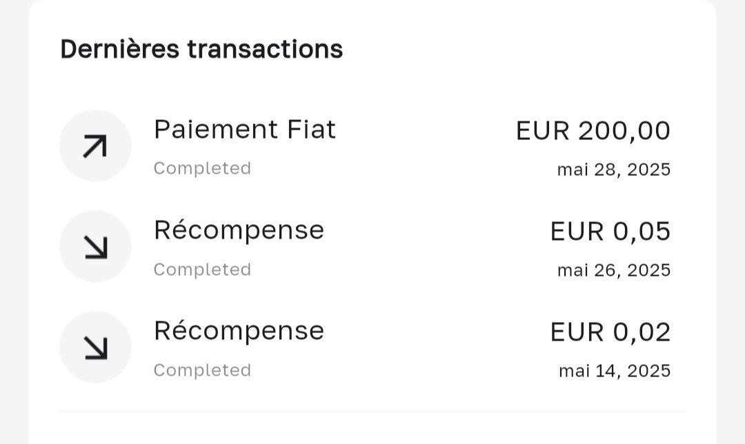 Scuba (@scuba_wizard) on Twitter photo Hier j'ai du rembourser une amie, comme toujours, j'ai proposé en Bitcoin, elle a opté pour du Fiat, mais à quand même choisi 5% en Bitcoin 👀
J'ai pu au passage expérimenter le paiement en Fiat de <a href="/BullBitcoinFR/">Bull Bitcoin FR</a> avec succès 🔥 en moins de 5min, invoice payé et virement reçu 👌 Hier j'ai du rembourser une amie, comme toujours, j'ai proposé en Bitcoin, elle a opté pour du Fiat, mais à quand même choisi 5% en Bitcoin 👀
J'ai pu au passage expérimenter le paiement en Fiat de <a href="/BullBitcoinFR/">Bull Bitcoin FR</a> avec succès 🔥 en moins de 5min, invoice payé et virement reçu 👌