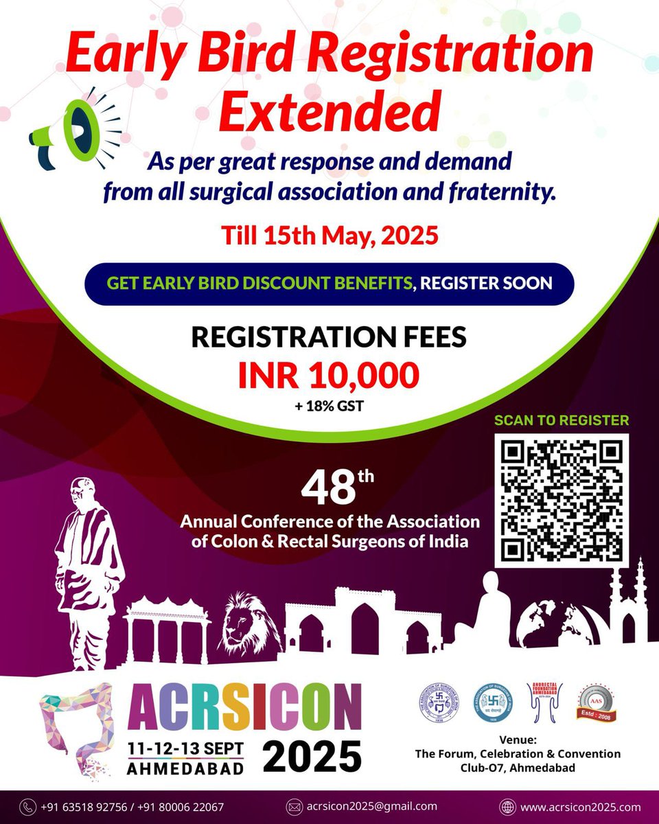 Early bird registration extended...! Kindly register soon In this epic event..!!