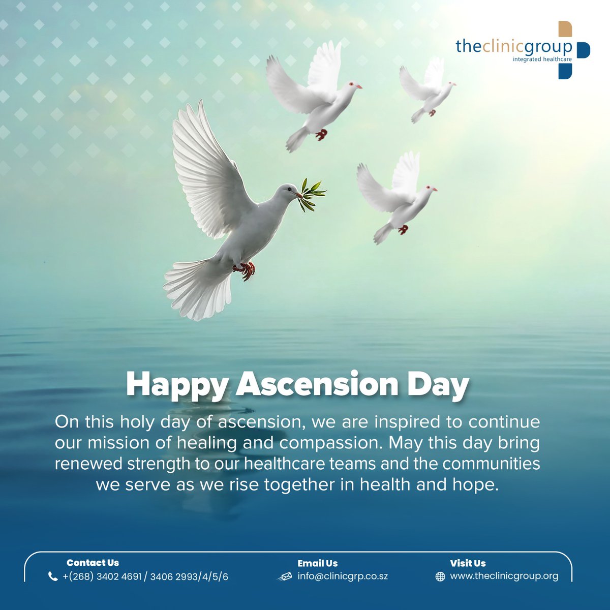 clinicgroup_'s tweet photo. Happy Ascension Day! Stay blessed and inspired. https://t.co/GFCWPedNEC
