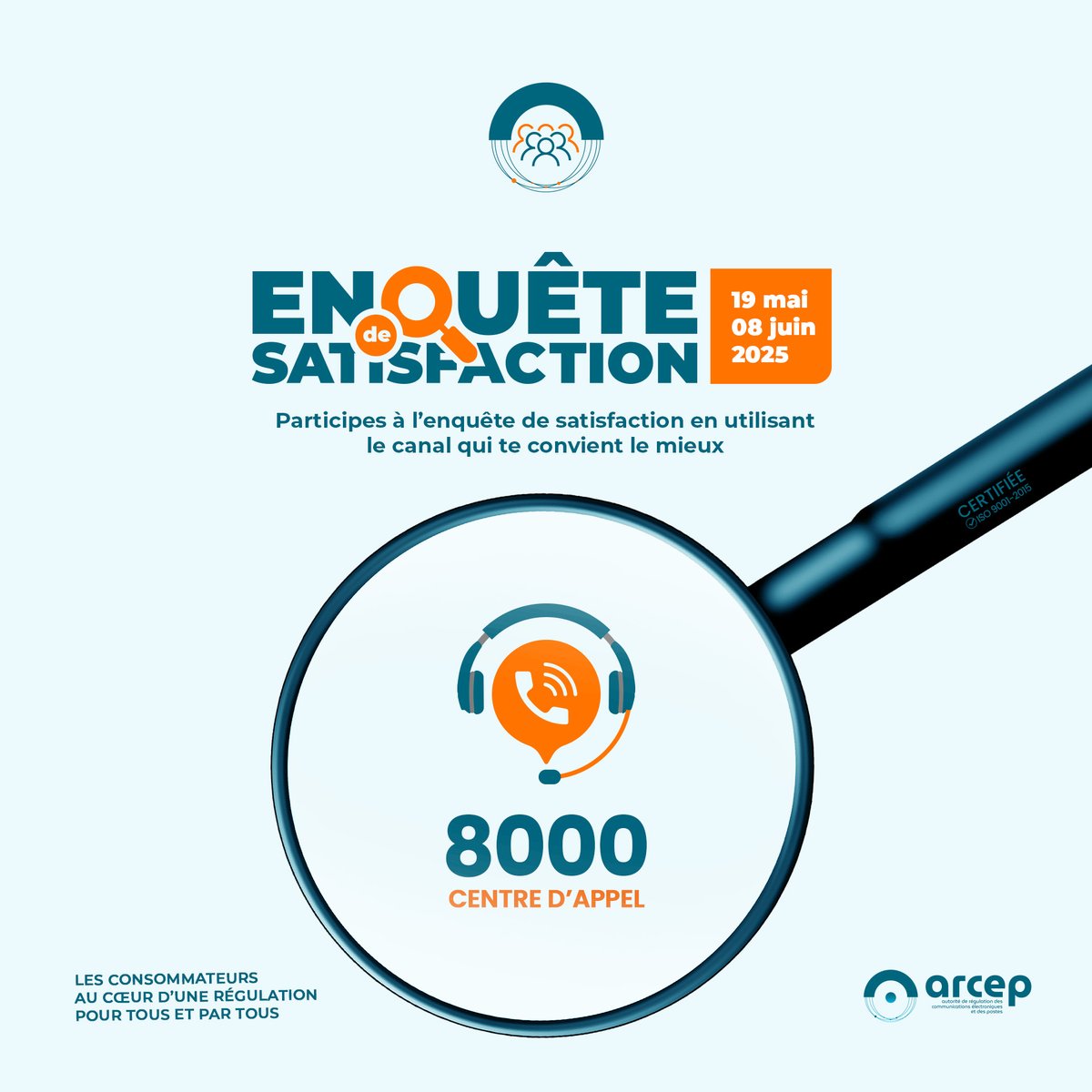 Ton avis compte!
L'enquête de satisfaction continue.
Fais dès maintenant le 8000 pour y participer. 
#régulationdesservicesdetelecommunications 
#régulationparladonnée #Togo <a href="/YasTogo/">Yas Togo</a> <a href="/moovafricatg/">Moov Africa Togo</a>  #enquêtedesatisfaction