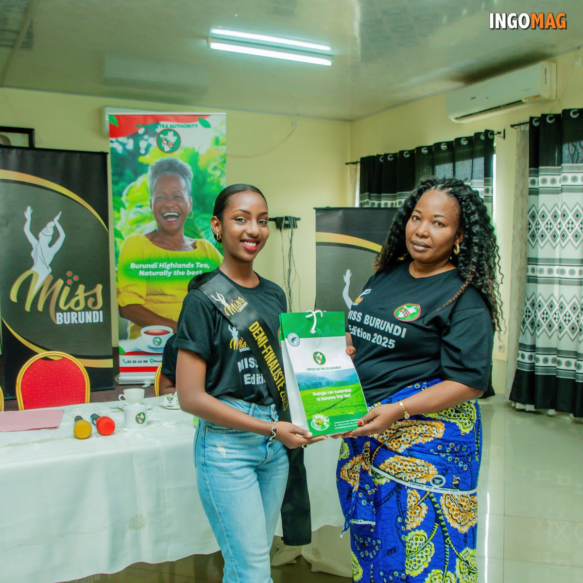 Les candidates ont exprimé leur gratitude envers l’OTB pour son soutien, notamment le parrainage d’une salle de réunion pendant trois mois et l’accès à un savoir approfondi sur le secteur théicole. Cette initiative renforce leur préparation à représenter le #Burundi avec fierté