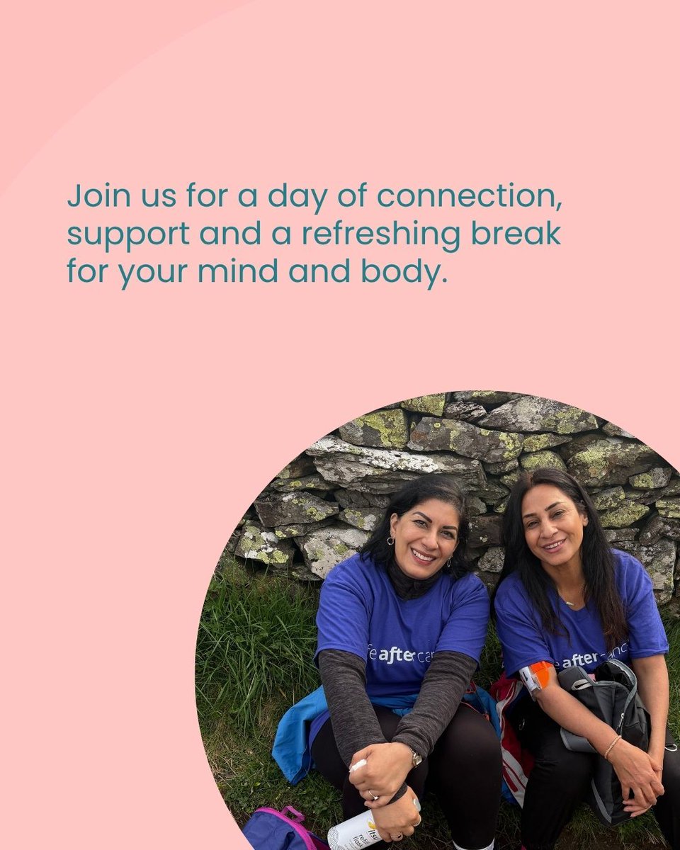 WeAreLAC's tweet image. Step away from daily life and join us this summer in Hyde Park for a relaxed outdoor day with seated yoga, breathwork, journaling, a bring and share picnic and a light walk alongside others post cancer
Life after Cancer Summer Wellbeing Day
📅 Sat 5 July, 10:30am-3:30pm