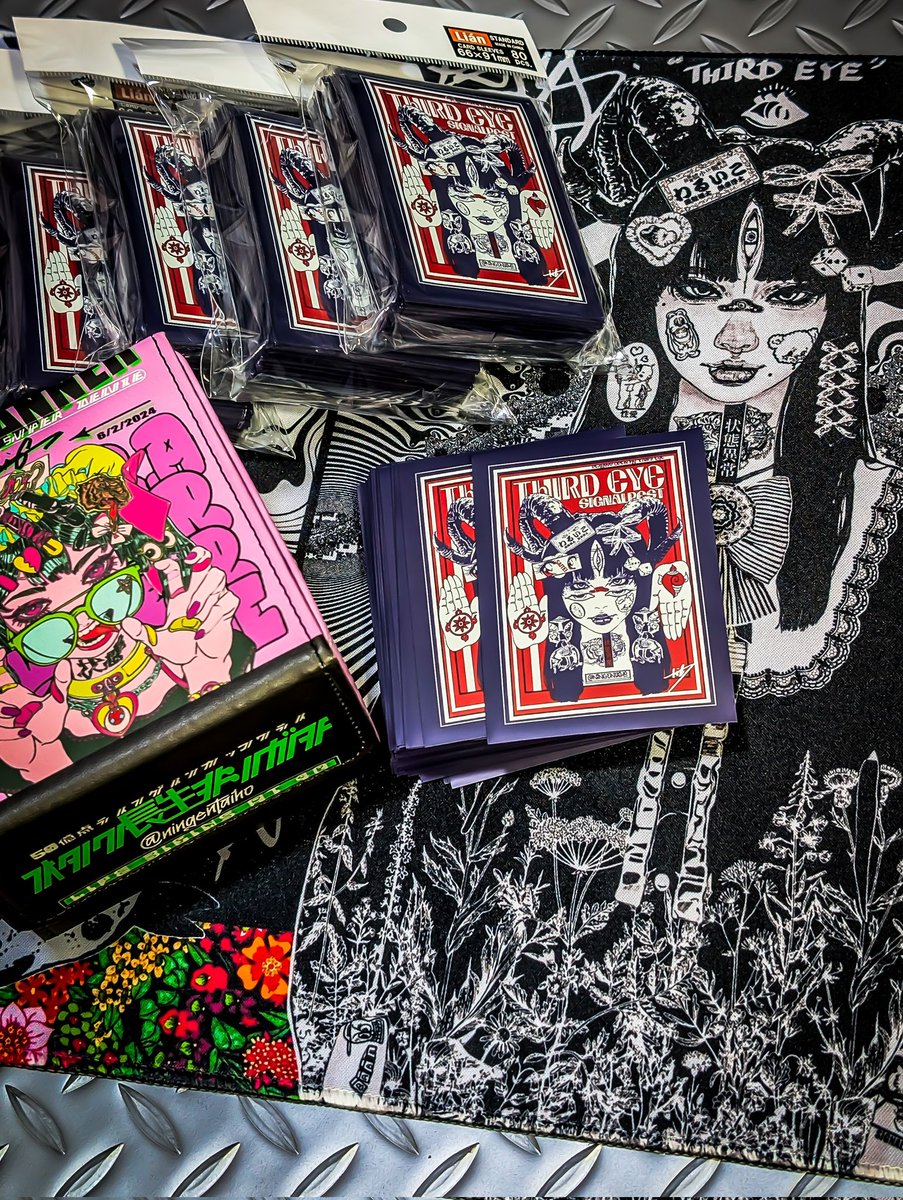 333theme's tweet image. スリーブも揃って幸です❤️
ストックも出来てホクホクですわ😆

ラインナップの拡充希望です🫡