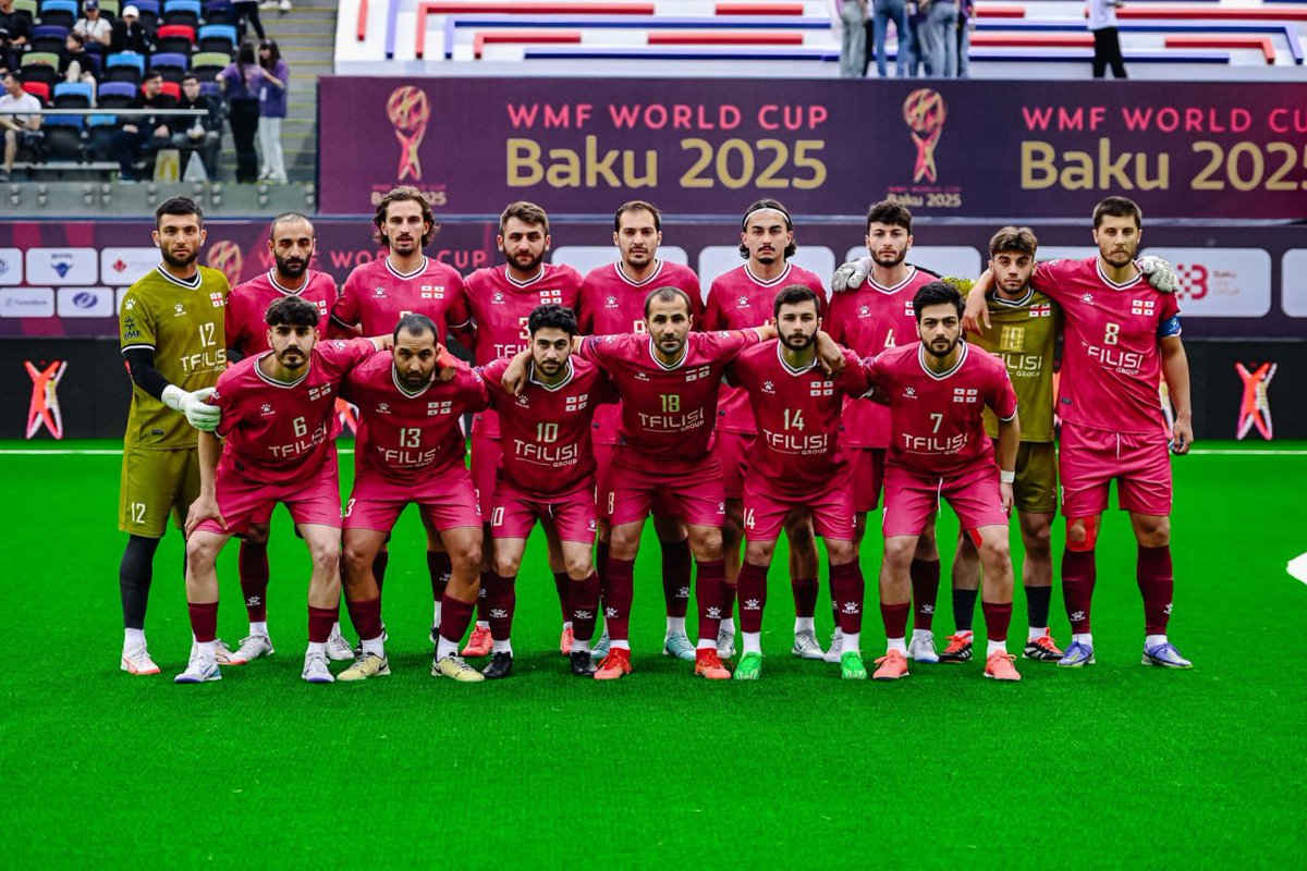 SputnikGeo's tweet photo. 🇬🇪⚽️The Georgian national futsal team lost in the Round of 16 of the World Cup. In their first playoff match, the team was defeated by Serbia with a score of 3:2 and was eliminated from the tournament.

#SputnikGeorgia #News #Sport #Soccer #football https://t.co/YyW70gBFhM