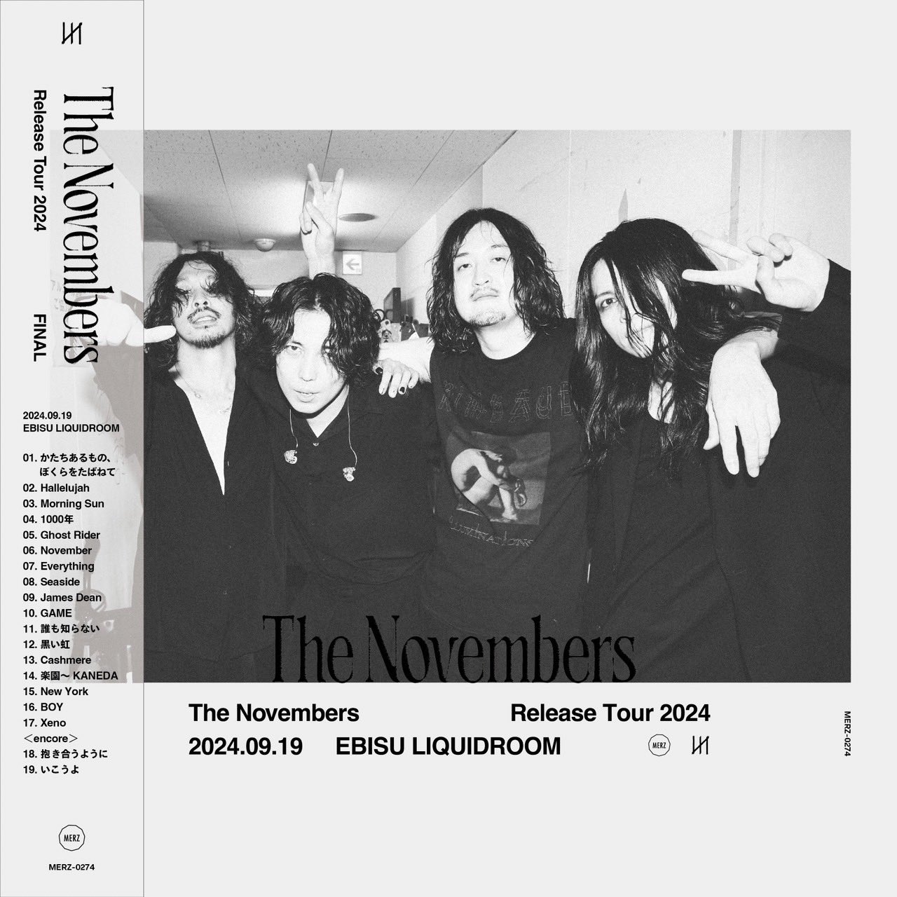 【新品】THE NOVEMBERS ライブCD THE NOVEMBERS Live DVD+2CD NEO TOKYO