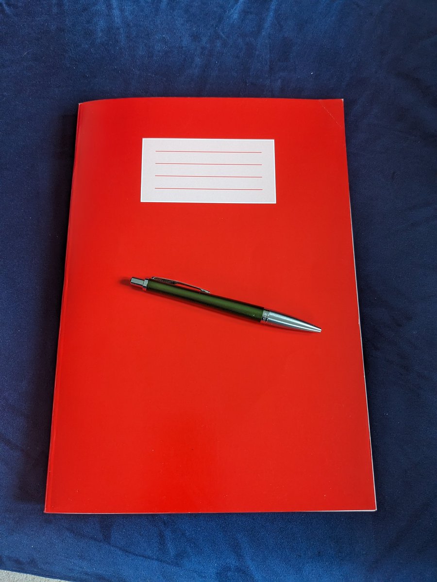 DanRiversBooks's tweet photo. New notebook. You know what that means…

A new story is whispering.
Probably nothing.
Definitely something.
Possibly life-consuming.

#AmWriting #WritersNotebook #WritingCommunity #FantasyWriter #IndieAuthor #StoryBeginnings #SongsOfTheFallen #NotebookOfDoom https://t.co/aSWiZ4bGtH