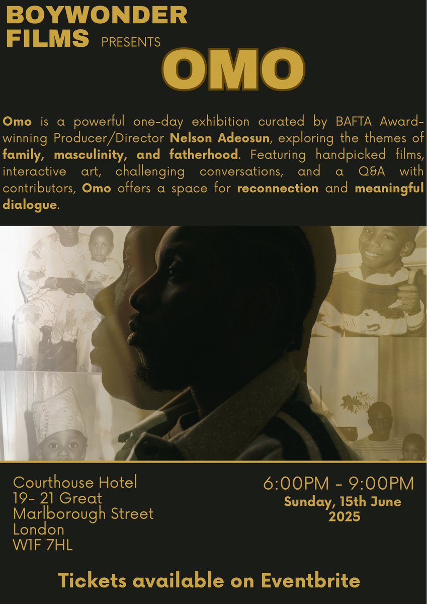 To celebrate the completion of my short film, I am holding an exhibition on Father’s Day. The exhibition will have a selection of short films, art and games! Bring your friends, family and more 

Come join me! 

Tickets and details: bit.ly/4jWDncD