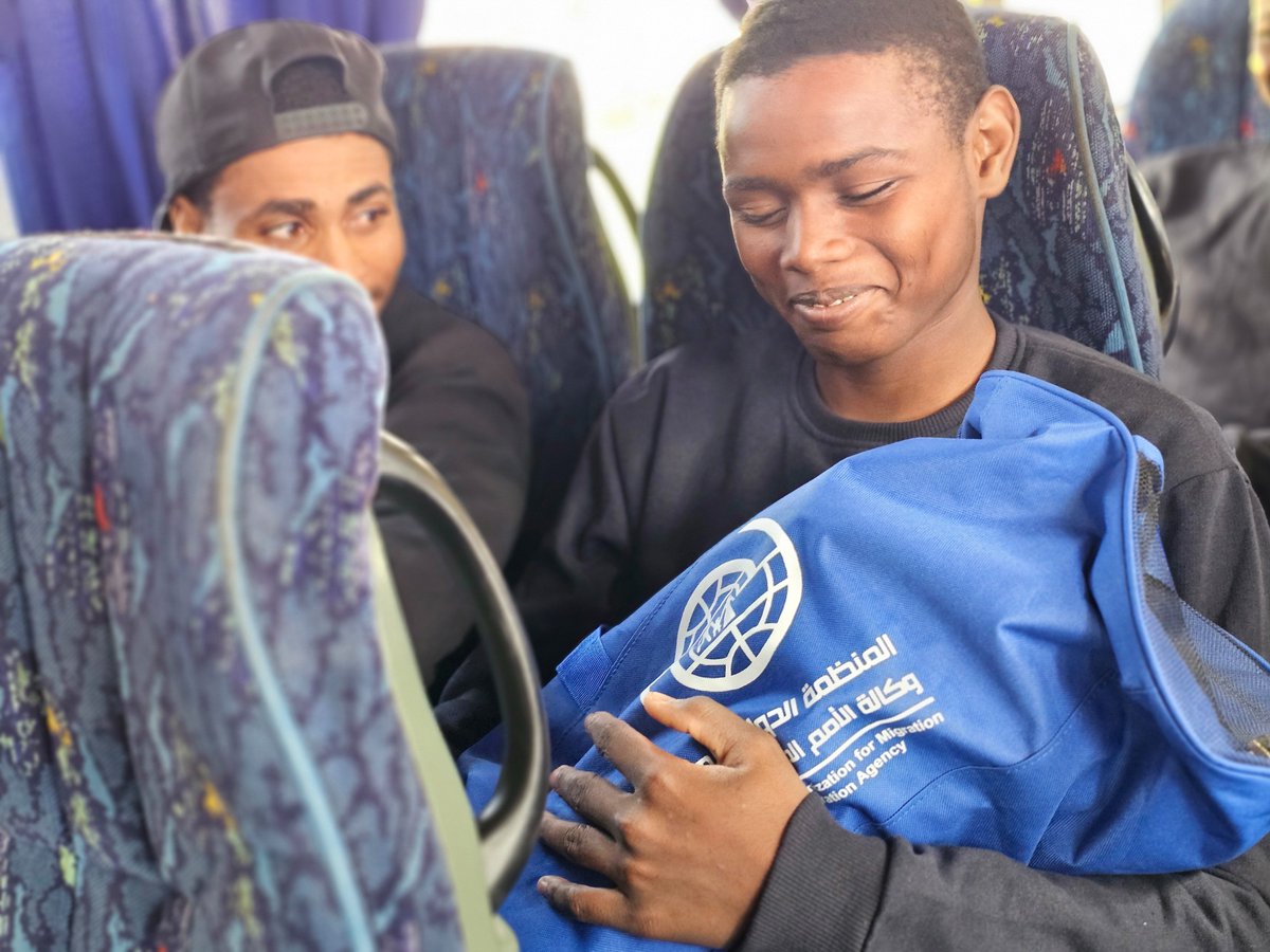 IOM Libya (@iom_libya) on Twitter photo IOM facilitated the voluntary humanitarian return of 134 migrants from Sebha  🇱🇾 to Bamako 🇲🇱 on 26 May. The VHR flight was part of ongoing efforts to ensure safe and dignified returns, made possible with support from the 🇪🇺 EU’s MPRR-NA programme. IOM facilitated the voluntary humanitarian return of 134 migrants from Sebha  🇱🇾 to Bamako 🇲🇱 on 26 May. The VHR flight was part of ongoing efforts to ensure safe and dignified returns, made possible with support from the 🇪🇺 EU’s MPRR-NA programme.