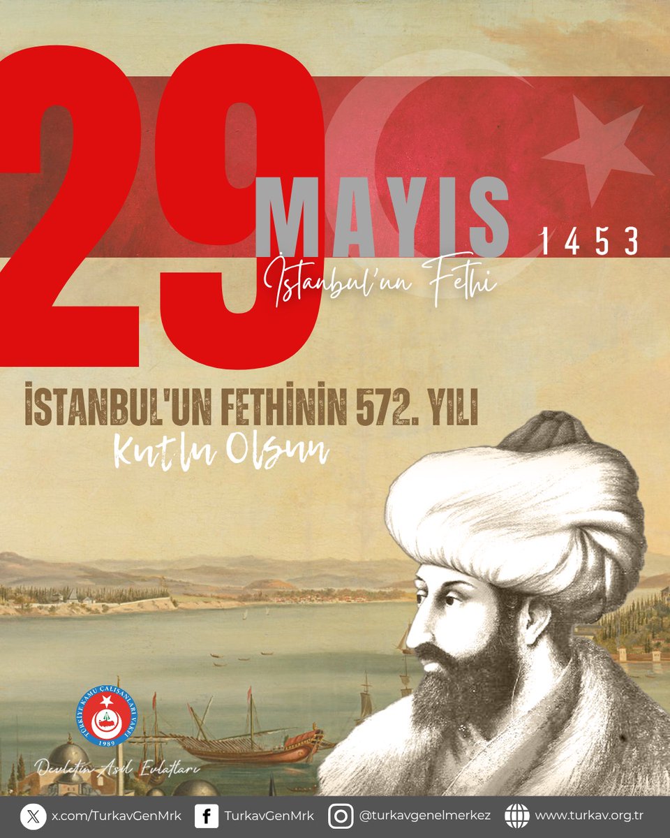 turkavelazig's tweet photo. İstanbul'un Fethinin 572. Yılı Kutlu Olsun. https://t.co/FfpRqYBPUO