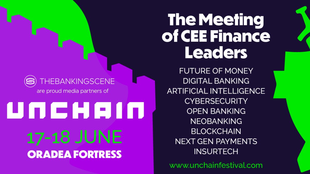 The Banking Scene (@thebankingscene) on Twitter photo COMMUNITY OFFER 20% discount on tickets 🎉 We are proud to support <a href="/UnchainF/">UNCHAIN Festival</a> #UNCHAINFestival, bringing the CEE #fintech #ecosystem together. Join 700+ C-level business delegates from 40+ countries, creating opportunities for growth in the fintech sector.
bit.ly/4jij5ch COMMUNITY OFFER 20% discount on tickets 🎉 We are proud to support <a href="/UnchainF/">UNCHAIN Festival</a> #UNCHAINFestival, bringing the CEE #fintech #ecosystem together. Join 700+ C-level business delegates from 40+ countries, creating opportunities for growth in the fintech sector.
bit.ly/4jij5ch