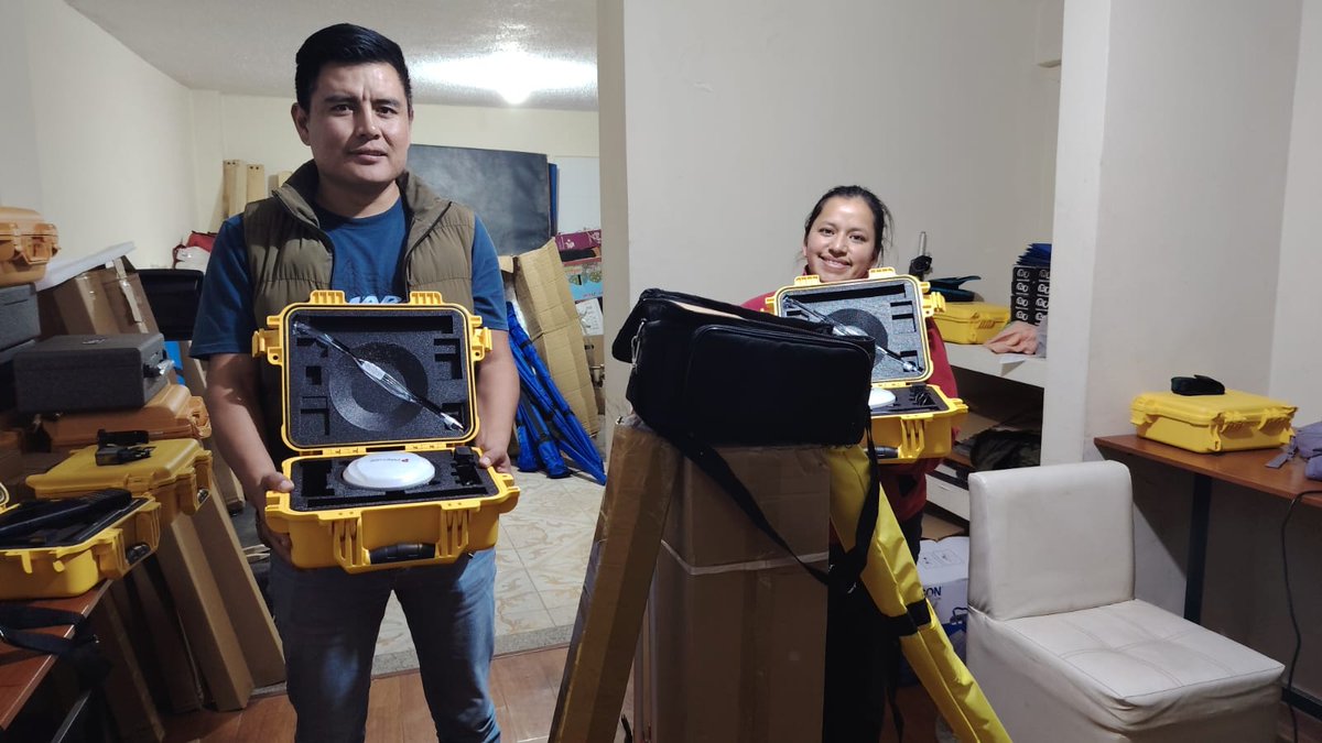 PRECISE_Geo's tweet photo. 🎉 Another successful delivery!
Our Ecuadorian user just received their brand-new #PRECISE_X7 — the ultimate GNSS solution for professionals who demand accuracy, durability, and performance.

Think Precise!
Learn more:https://t.co/r9dTMPkNl1
#RTK #GNSS #PRECISE_X7 #laser https://t.co/YxKeyfopo2