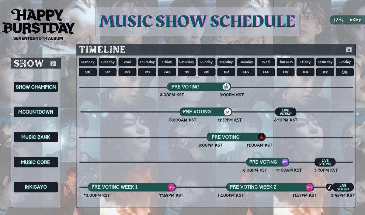 coupsofmimi's tweet photo. Once again, please be guided with the schedule of each music shows. 🙏

⚠️ DO NOT DROP YOUR COLLECTIONS UNLESS THE FANBASES ALREADY DROPPED A GO SIGNAL ⚠️ 

If we want SEVENTEEN to receive a grandslam for this comeback, let's not waste our precious collection and wait patiently. https://t.co/o0r7VqSL45