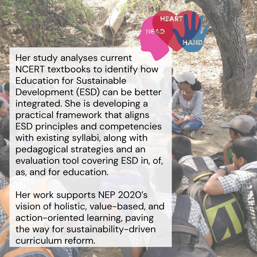 Join our PhD Program in Environment Science with a specialized focus on Sustainability Education, Climate Action, Policy, Equity, Green Skills, and Systemic Change.
Admissions Open for 2025!
Last date to apply: 30 June

SCHOLARSHIPS AVAILABLE FOR FULL TIME PhD SCHOLARS