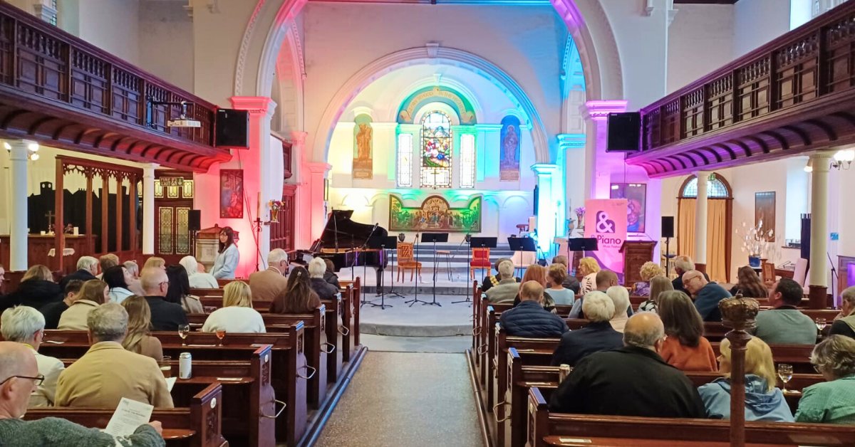 Mayor of Kirklees 2024-25 (@kirkleesmayor) on Twitter photo The new Mayor of Kirklees had the pleasure of attending her first engagement - the finale of the <a href="/andpianofest/">&Piano Music Festival</a> Music Festival 2025.
Cllr Liz Smaje was delighted to watch the concert featuring songs performed by professional musical theatre acts from across the North of England. The new Mayor of Kirklees had the pleasure of attending her first engagement - the finale of the <a href="/andpianofest/">&Piano Music Festival</a> Music Festival 2025.
Cllr Liz Smaje was delighted to watch the concert featuring songs performed by professional musical theatre acts from across the North of England.