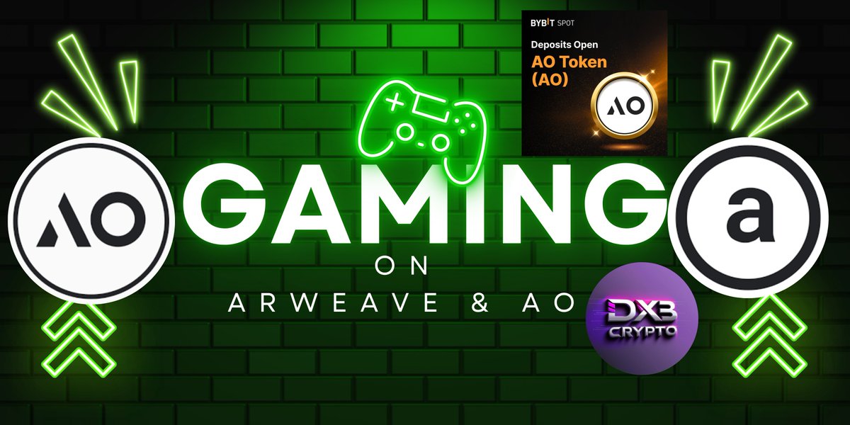 DXB Crypto 🚀 (@dxbcrypto121) on Twitter photo 🔥Gaming Comes to Arweave & AO! Massive Developments + How YOU Can Get In... youtu.be/L95ey3WP5_w?si… via <a href="/YouTube/">YouTube</a> <a href="/ao/">AO</a>
<a href="/ArweaveEco/">Arweave Ecosystem</a> $ao $ar <a href="/Mithril_Labs/">Mithril Labs</a> 🔥Gaming Comes to Arweave & AO! Massive Developments + How YOU Can Get In... youtu.be/L95ey3WP5_w?si… via <a href="/YouTube/">YouTube</a> <a href="/ao/">AO</a>
<a href="/ArweaveEco/">Arweave Ecosystem</a> $ao $ar <a href="/Mithril_Labs/">Mithril Labs</a>
