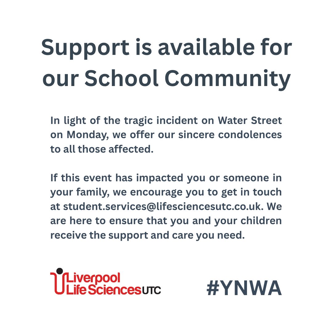 LifeSciencesUTC's tweet image. #YNWA
