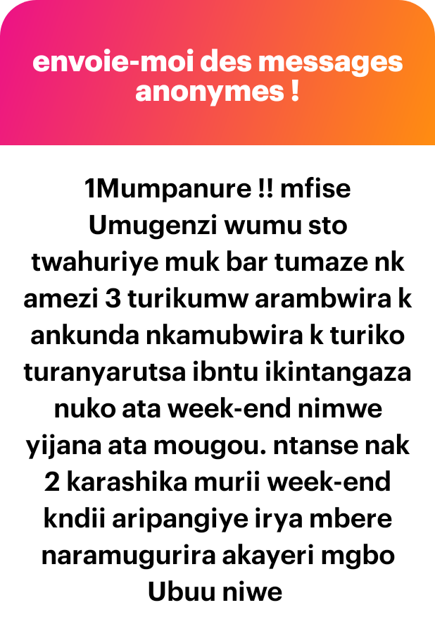 umuhirwa 2 😎🤞🏽 tweet media