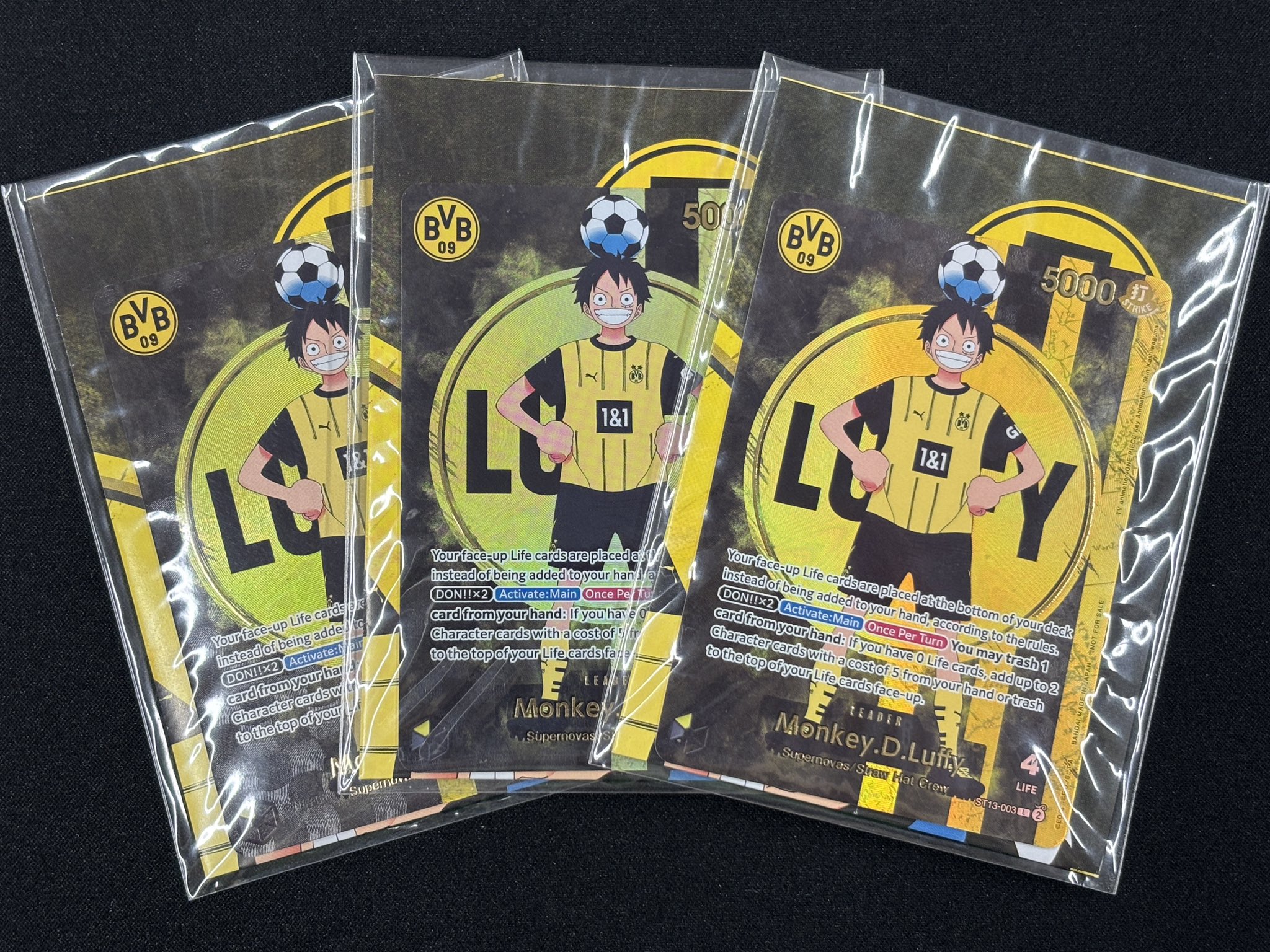 ①ワンピースカード　ルフィ　BVB ドルトムント　ドイツ　プロモ　psa10 PSA10】BVB ルフィ ドルトムント ドイツ プロモ 英語 海外