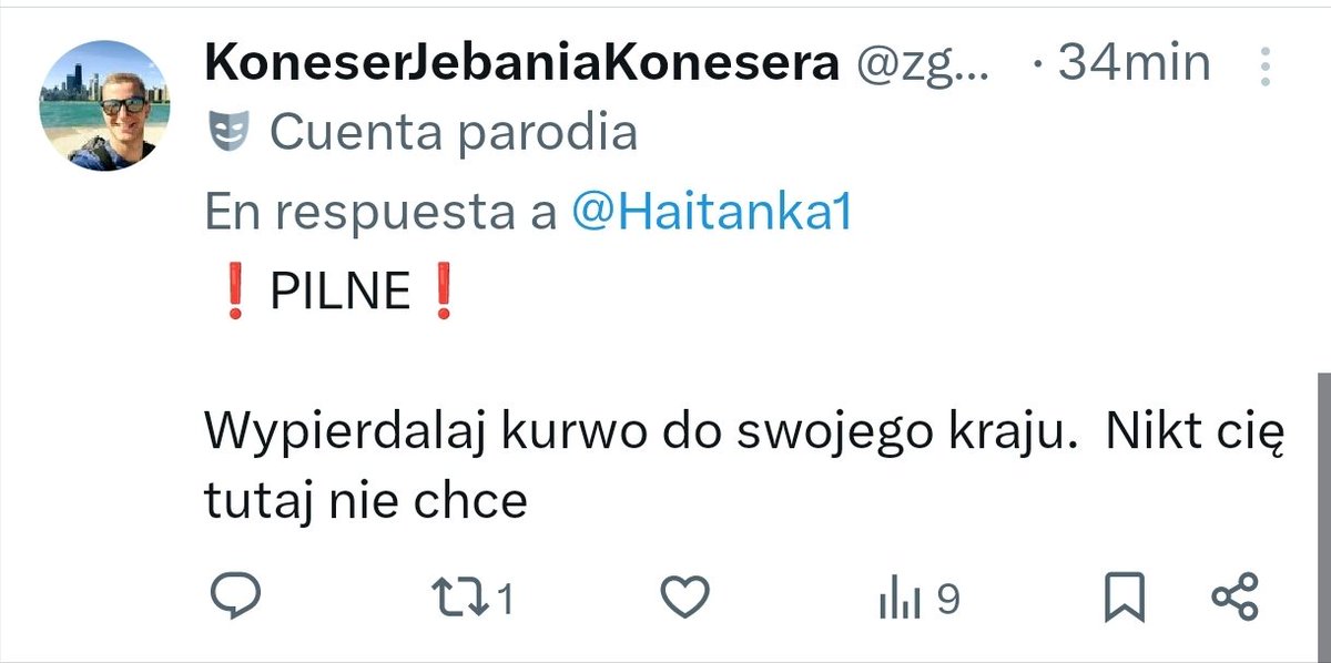Haitanka🇭🇹💞🇵🇱 (@haitanka1) on Twitter photo To bardzo przykre, że mój post o miłości do 🇵🇱 polskiej tradycji i marzeniu o bezpiecznej Polsce i przyszłości dla mojej córki ❤️ spotkał się z taką nienawiścią ze strony tych, którzy udają tolerancyjnych i popierają masową migrację <a href="/zgerypalson12/">KoneserJebaniaKonesera</a> 😔 To bardzo przykre, że mój post o miłości do 🇵🇱 polskiej tradycji i marzeniu o bezpiecznej Polsce i przyszłości dla mojej córki ❤️ spotkał się z taką nienawiścią ze strony tych, którzy udają tolerancyjnych i popierają masową migrację <a href="/zgerypalson12/">KoneserJebaniaKonesera</a> 😔