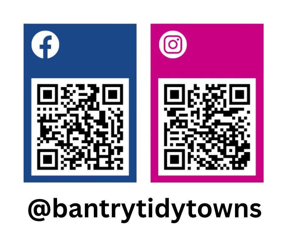 Joining the Xodus. Find us on Facebook and Instagram @bantrytidytowns