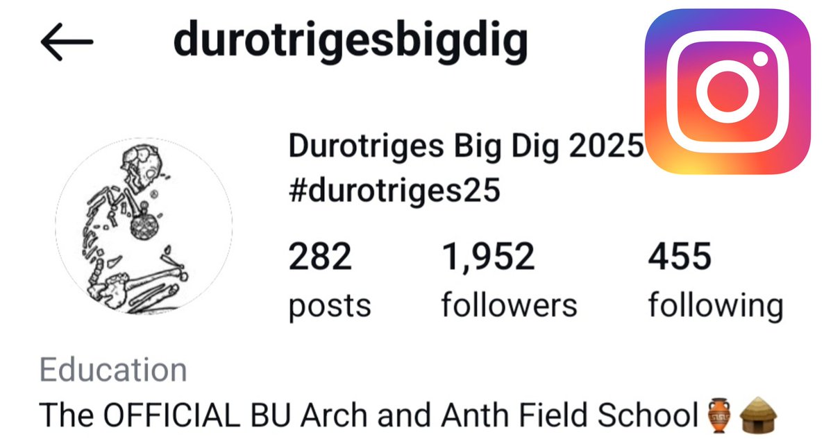 Durotrigesdig's tweet image. The Durotriges awake !
We're back for a short time as fieldwork season for #Durotriges25 gets underway
Stay tuned
Meanwhile for more continuous cover of Iron Age and Roman archaeology check out our other social media accounts on Bluesky, Facebook, Instagram and TikTok 👇👇