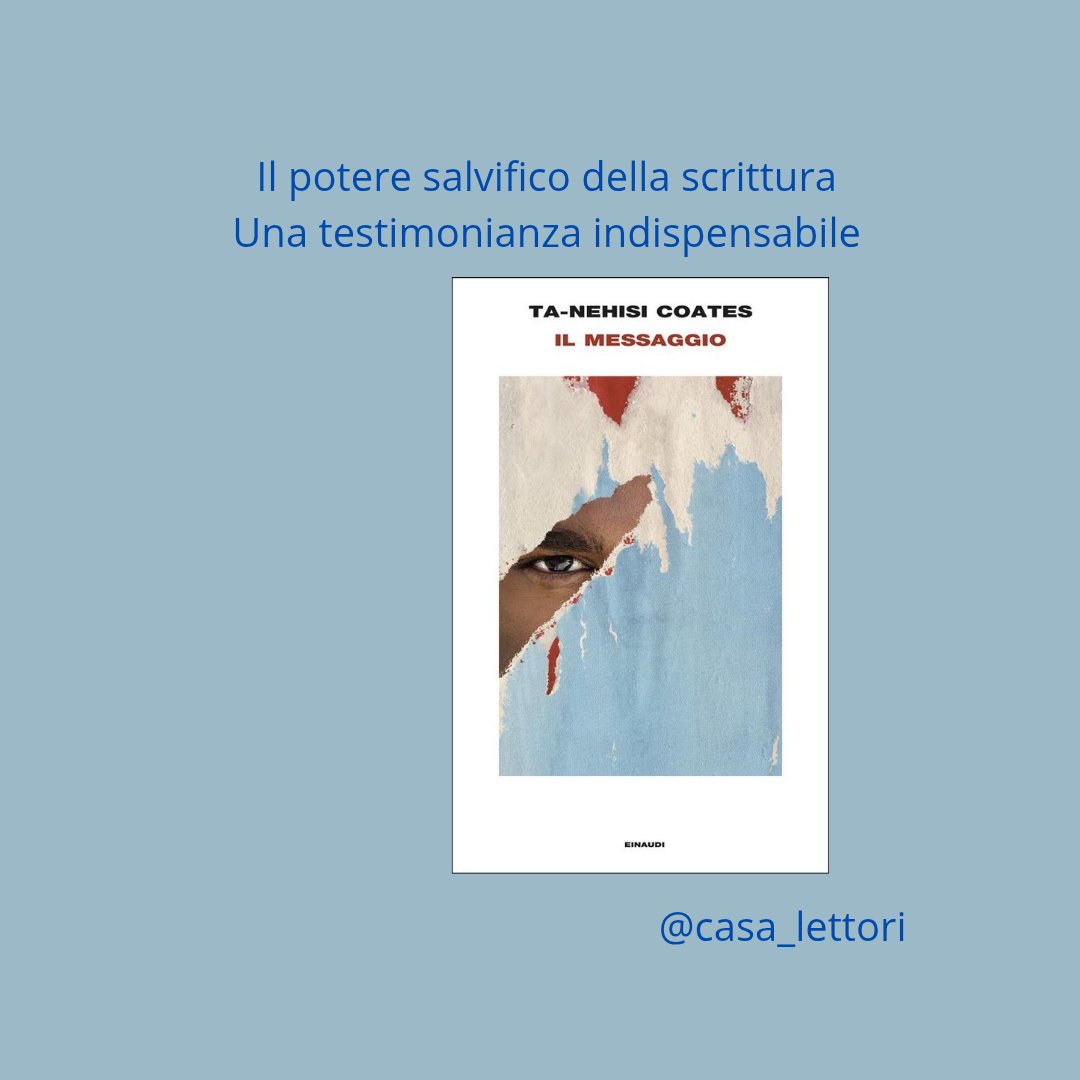Casa Lettori (@casalettori) on Twitter photo #Recensione di <a href="/CasaLettori/">Casa Lettori</a>
#IlMessaggero Ta - Nehisi Coates <a href="/Einaudieditore/">Einaudi editore</a>
Da leggere e divulgare
Un testo indispensabile in questi tempi confusi
casadeilettori.blogspot.com/2025/05/il-mes… #Recensione di <a href="/CasaLettori/">Casa Lettori</a>
#IlMessaggero Ta - Nehisi Coates <a href="/Einaudieditore/">Einaudi editore</a>
Da leggere e divulgare
Un testo indispensabile in questi tempi confusi
casadeilettori.blogspot.com/2025/05/il-mes…