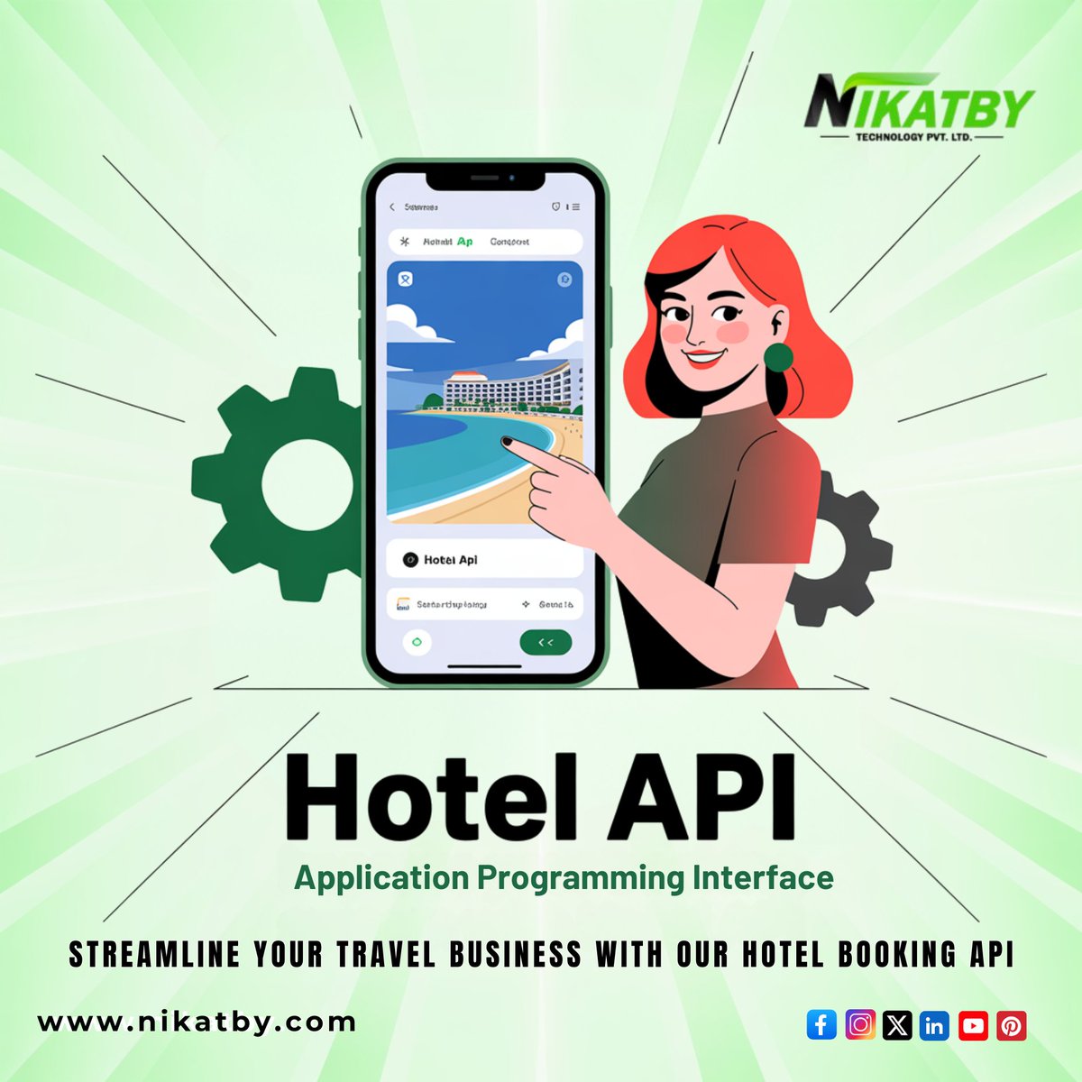 nikatby's tweet image. Empower your platform with instant access to top hotels! Our Hotel Booking API delivers real-time availability, seamless integration & user-friendly booking.
📲 Start now: apiwala.com/hotel-booking-…
#HotelBookingAPI #Nikatby #HotelAPI #TravelAPI #HotelBookings #BookHotelsOnline
