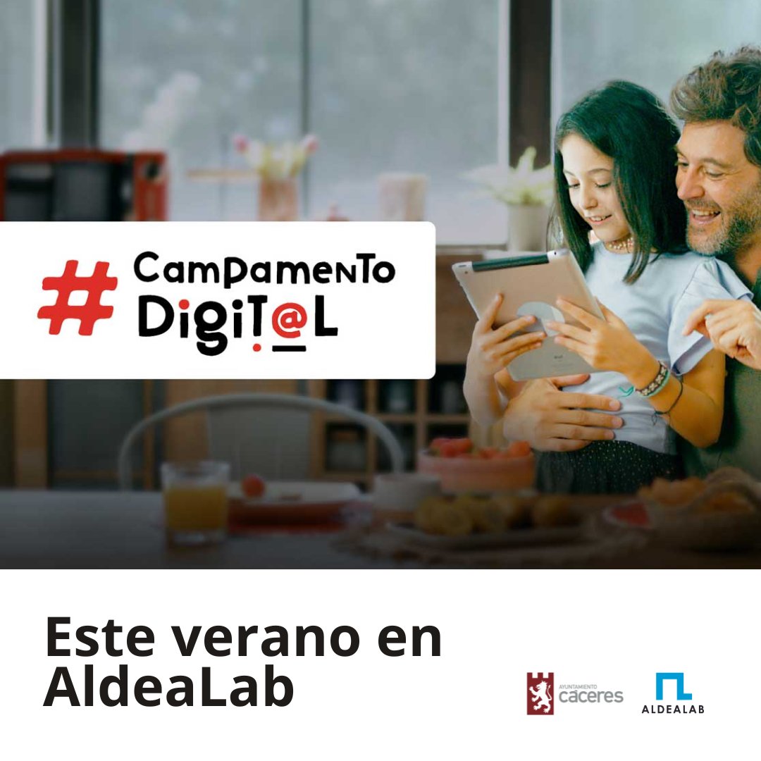 #AldeaLab10

🌞 Este verano, tus hijos pueden aprender algo que les va a servir para toda la vida:

✅ Ciberseguridad
✅ Redes sociales responsables
✅ Pensamiento crítico
🆓 Actividad gratuita.

✅ campamentodigital.org/#apunta-gratis

#ayto_caceres @juventudcaceres #VeranoQueTransforma