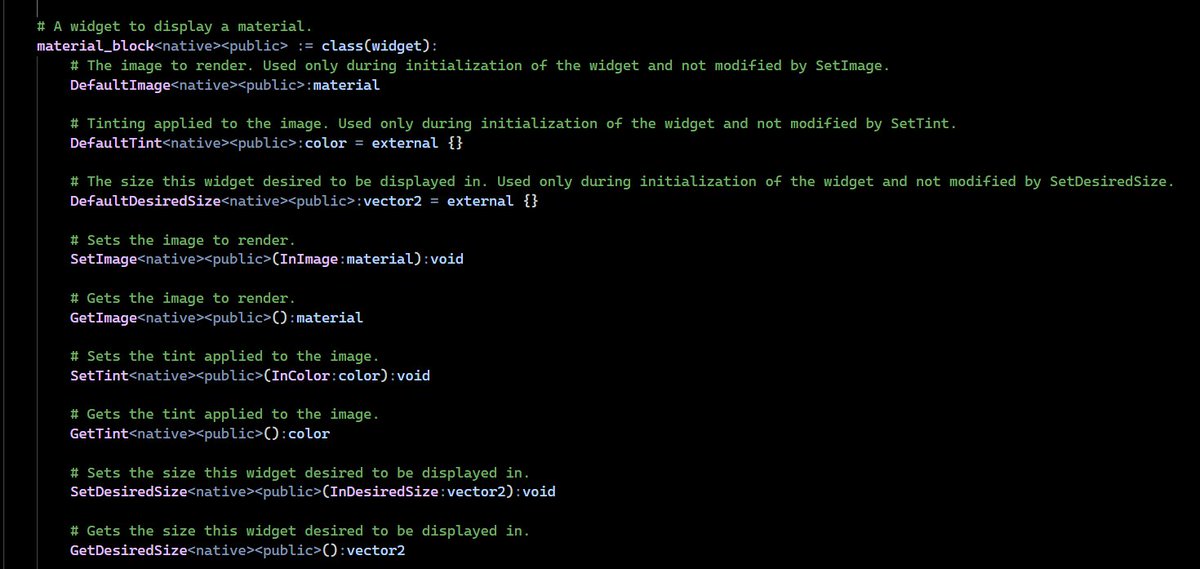 29th May 2025.

It finally happened. We have material_block. 😳