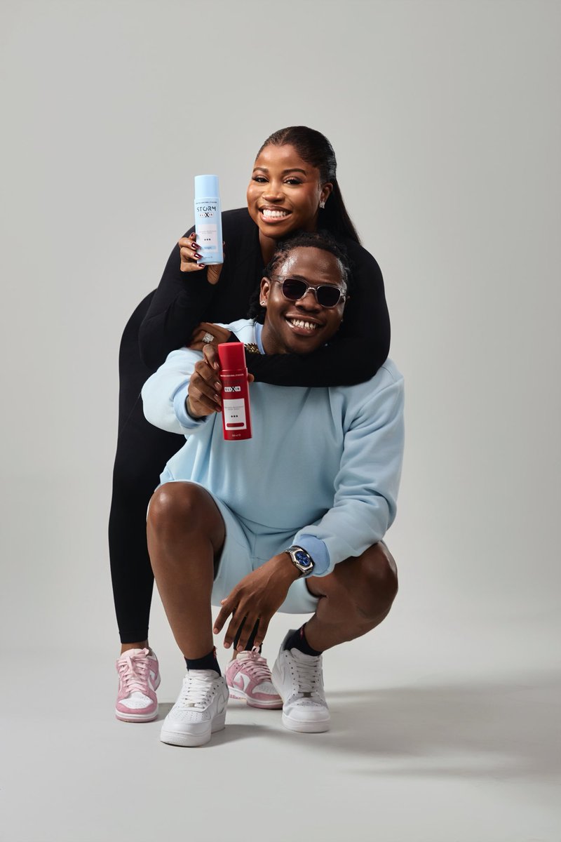 Stormbodyspray's tweet photo. Our faves with their faves ☺️❤️ 
@veekee_james @asher_kine 

#StormBodySpray https://t.co/l1Rseuo05M