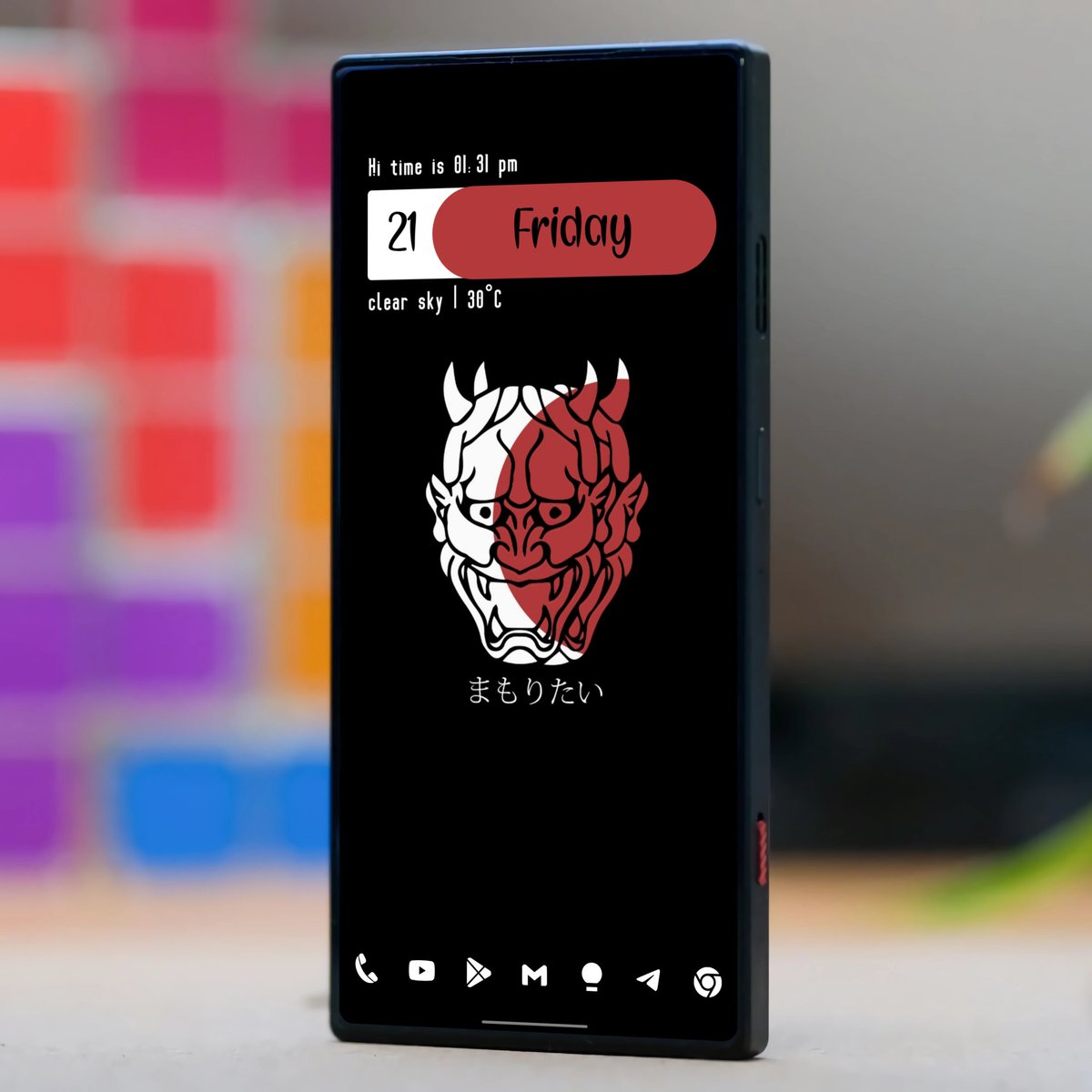 Hi 👋 Today's setup 

App's used 

Noodle KWGT play.google.com/store/apps/det…

Moonlight white IP play.google.com/store/apps/det…  <a href="/PizzApp_Walls/">PizzApp Wallpapers</a>

❤️🔄 Appreciated 

#Widgy #kwgt #homescreen  #novalauncher #wallpaper #anime #oneplus13 #Android #Samsung #Wallpapers #Samurai