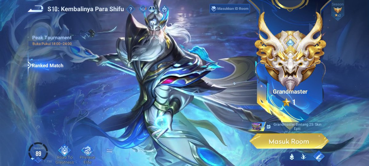 equuleusn's tweet photo. jadi gini rasanya grandmaster https://t.co/yEVHCGqShj