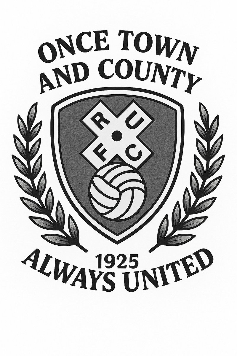 thinking I might have to get this tattoo to celebrate the centenary #rufc #oncetownandcountyalwaysunited