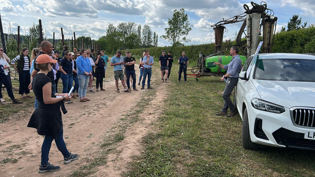 AgrovistaUK Fruit (@agrovistafruit) on Twitter photo Some of the Agrovista Fruit team attended the recent NextGen event in Herefordshire. 🍎🍓A special shout-out to our very own <a href="/AlexRadu81/">Alex Radu MRSB</a>, who presented on his IPM strategy at Tillington Fruit.
👏 Thank you to NextGen Fruit Group for hosting, and of course our generous hosts. Some of the Agrovista Fruit team attended the recent NextGen event in Herefordshire. 🍎🍓A special shout-out to our very own <a href="/AlexRadu81/">Alex Radu MRSB</a>, who presented on his IPM strategy at Tillington Fruit.
👏 Thank you to NextGen Fruit Group for hosting, and of course our generous hosts.