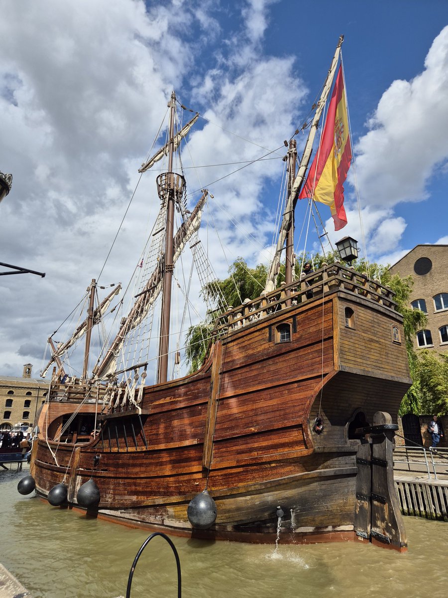 Gerald Martin (@geraldm64883070) on Twitter photo Tallship Nao Santa Maria. Christopher Columnus flagship replica now at St. Katherine Docks till 8 June. <a href="/NaoFundacion/">FundacionNaoVictoria</a> <a href="/StKatsMarina/">St Katharine Docks Marina</a> #tallship #riverthames <a href="/TowerBridge/">Tower Bridge</a> #towerbridgelift Tallship Nao Santa Maria. Christopher Columnus flagship replica now at St. Katherine Docks till 8 June. <a href="/NaoFundacion/">FundacionNaoVictoria</a> <a href="/StKatsMarina/">St Katharine Docks Marina</a> #tallship #riverthames <a href="/TowerBridge/">Tower Bridge</a> #towerbridgelift