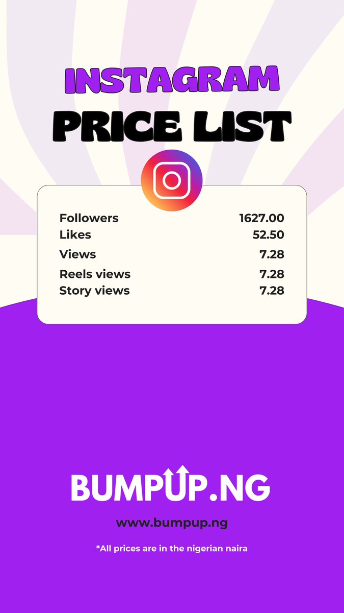 bumpupng's tweet photo. Tired of slow engagements and low followers? Grow your social media platforms at little to no cost.

Bumpup services are fast and reliable 💜
Visit https://t.co/Sib1m0DzpJ to get started today! https://t.co/tPSPSueA7t