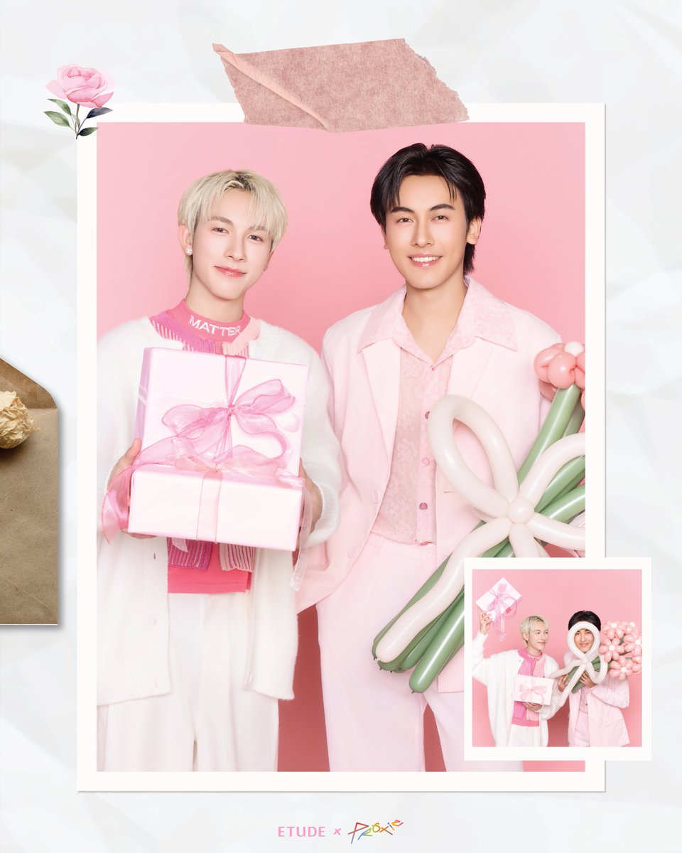 💌 มีของขวัญ เป็นความน่ารักล้นใจ และความห่วงใย จาก กร &amp; อองรี ที่ตั้งใจส่งให้ ชาวอีทูดี้ทุกคน 💐🎁  ขอให้มีความสุขมาก ๆ นะครับ

Happy 9th Anniversary
#ETUDEThailand
🩷🩵

#ETUDExPROXIE
#ETUDE9thBirthday
#PROXIEth #PROXIEGorn #PROXIEOnglee