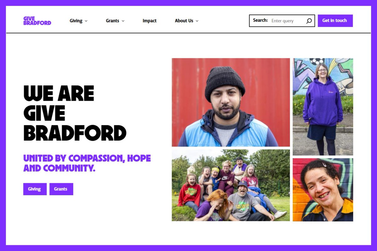 GiveBradford (@givebradford) on Twitter photo 👀 Check out our new look over on givebradford.org.uk!
☑️ Fresh & bold design
☑️ Showcases who we are & what we do
☑️ Easy to find your way around
It's been great working with Verge and Present Works to bring <a href="/GiveBradford/">GiveBradford</a> into 2025 and set us up the future. 👀 Check out our new look over on givebradford.org.uk!
☑️ Fresh & bold design
☑️ Showcases who we are & what we do
☑️ Easy to find your way around
It's been great working with Verge and Present Works to bring <a href="/GiveBradford/">GiveBradford</a> into 2025 and set us up the future.