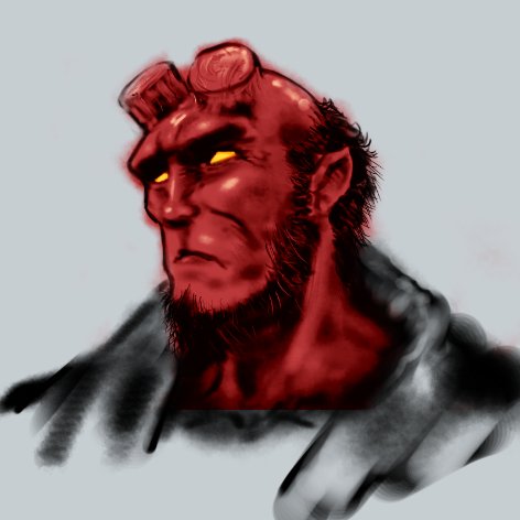 im alive just doing stuff

Mary Jane; "I'm Stuff"

Hellboy practice